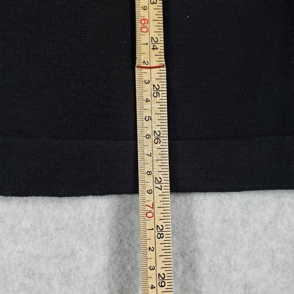 Carol Rose Women's Mock Neck Sweater Size M Colorblock‎ 1/4 Zip 3/4 Sleeve NWT - Picture 7 of 9